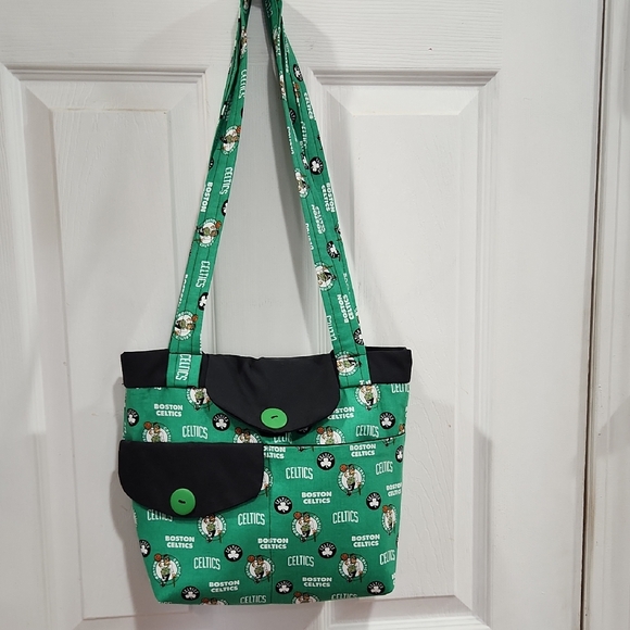 Handbags - Green and Black Women's Bag